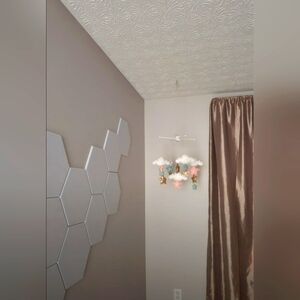 Handmade Crib Mobile Room Decor Stars + Clouds from Etsy